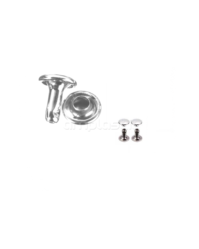 Rivetto metallico manuale - Confezione da 20 pezzi