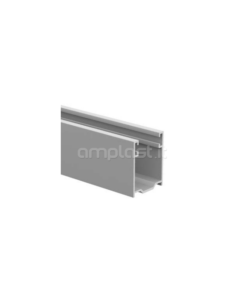 Guida in alluminio mm 25 x 20 per tapparelle