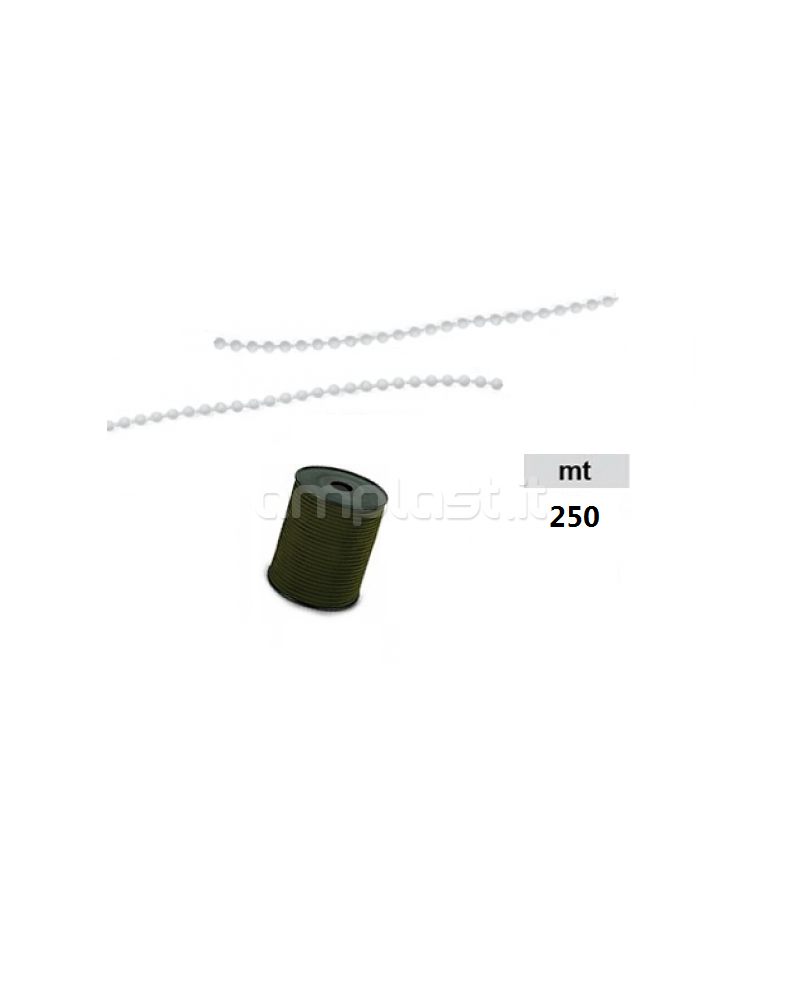 Rotolo catena per tende a rullo - Metri 250