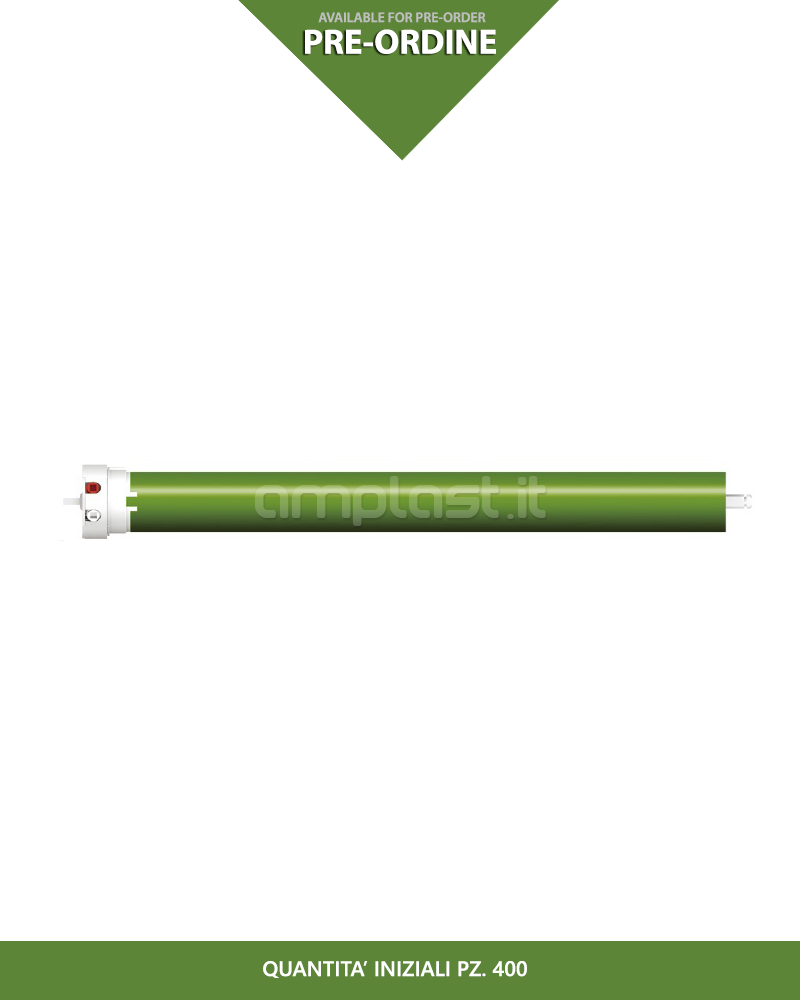 Motore per tende a rullo 24V - Serie Omaka 1.1N·m Kg. 2
