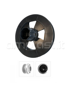 Puleggia in plastica diametro 21,5 con cuscinetto per rullo ottagonale diametro 60 2