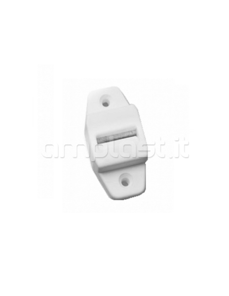 Guidacinghia verticale in nylon con spazzolino antispiffero