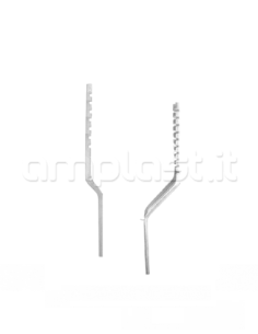 Supporto a telaio tipo Vercelli da 50 mm - Coppia