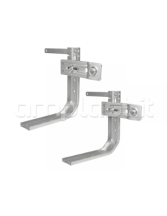 Supporto a squadra telaio da 40 mm - Coppia