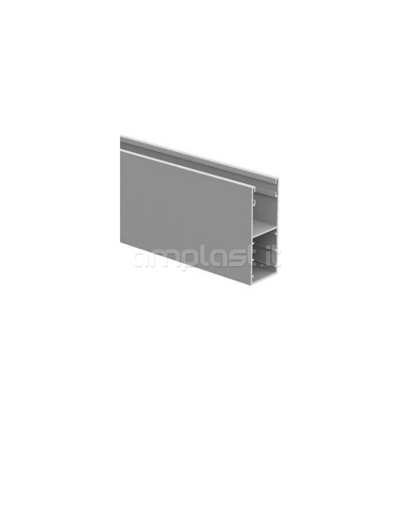 Guida in alluminio mm 53 x 22 per tapparelle