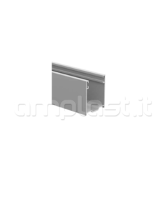 Guida in alluminio mm 30 x 25,5 per tapparelle