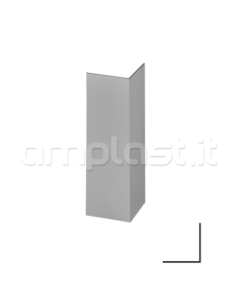 Angolare in alluminio verniciato 30 x 30 mm