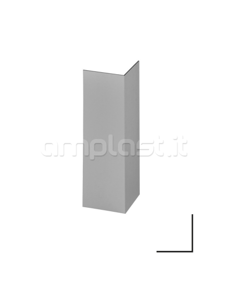 Angolare in alluminio verniciato 30 x 30 mm