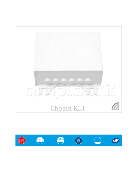 Centrale meteo Came modello Chopin KLT Wireless per motori tapparelle