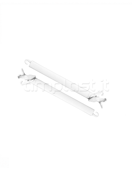 Braccetti sporgenti da 50 cm in alluminio per tende da sole