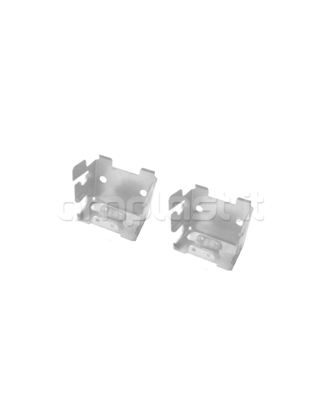 Supporto senza carrucola per veneziane 50 mm - Confezione da 4 pezzi