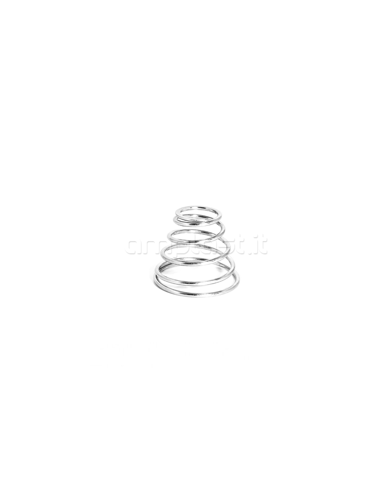 Molla conica zincata per cavetto veneziane 50 mm - Confezione da 10 pezzi