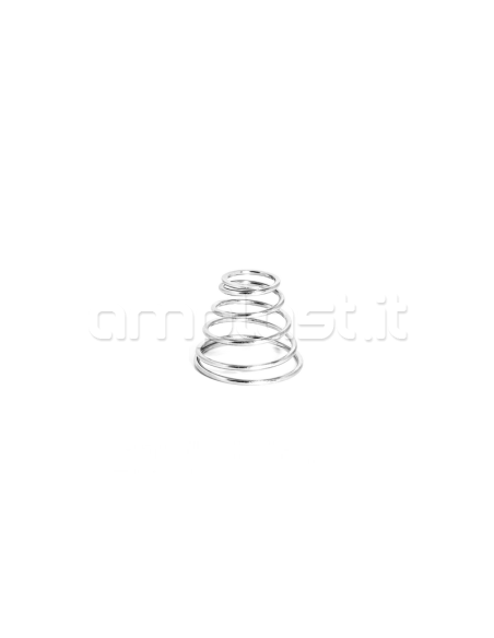 Molla conica zincata per cavetto veneziane 50 mm - Confezione da 10 pezzi