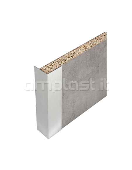 Angolare in alluminio verniciato 20 x 20 mm