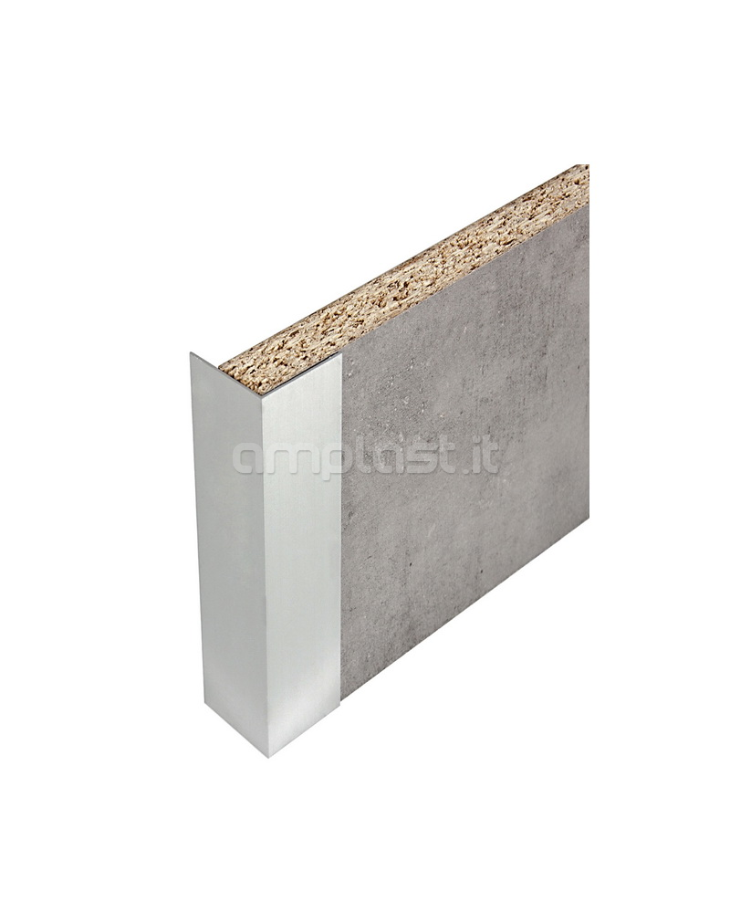 Angolare in alluminio verniciato 30 x 30 mm