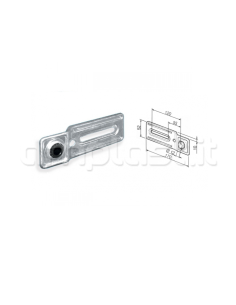Bandierina per supporti a telaio 50 mm 2