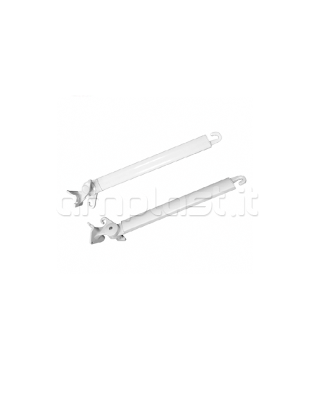 Braccetti sporgenti da 50 cm in alluminio per tende da sole