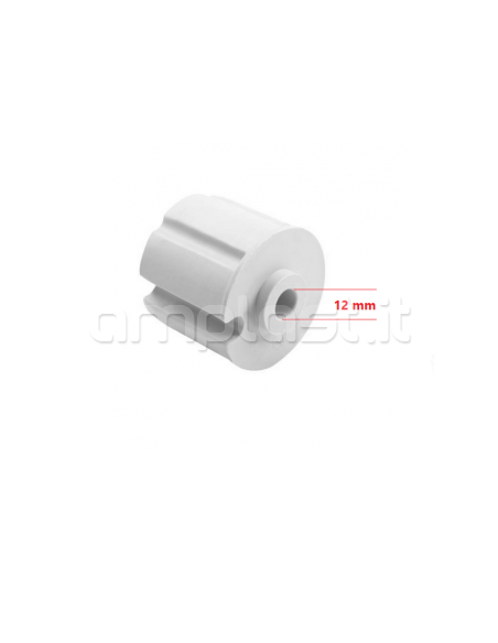 Calotta in plastica diametro 60 con foro per tende da sole