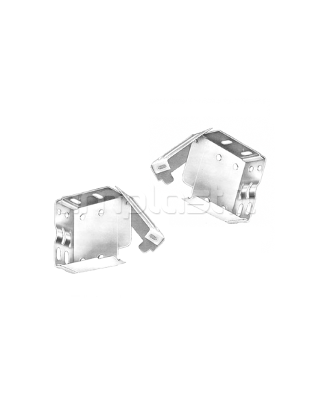 Cassette laterali con cerniera per tende alla veneziana da 50 mm